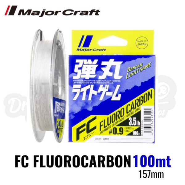 MAJORCRAFT FC FLUOROCARBON 100MT 157MM