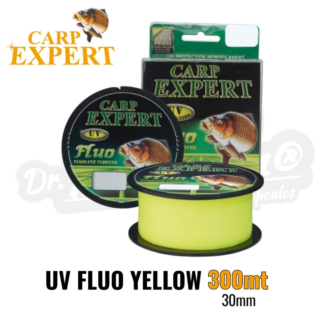 CARP EXPERT UV FLUO YELLOW LINE 300MT