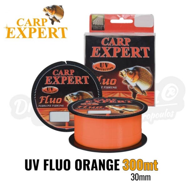 CARP EXPERT UV FLUO ORANGE LINE 300MT