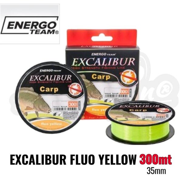 ENERGOTEAM EXCALIBUR FLUO YELLOW 300MT 35MM