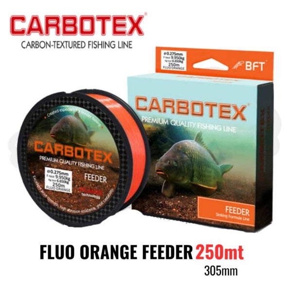 CARBOTEX FLUO ORANGE 250MT 305MM