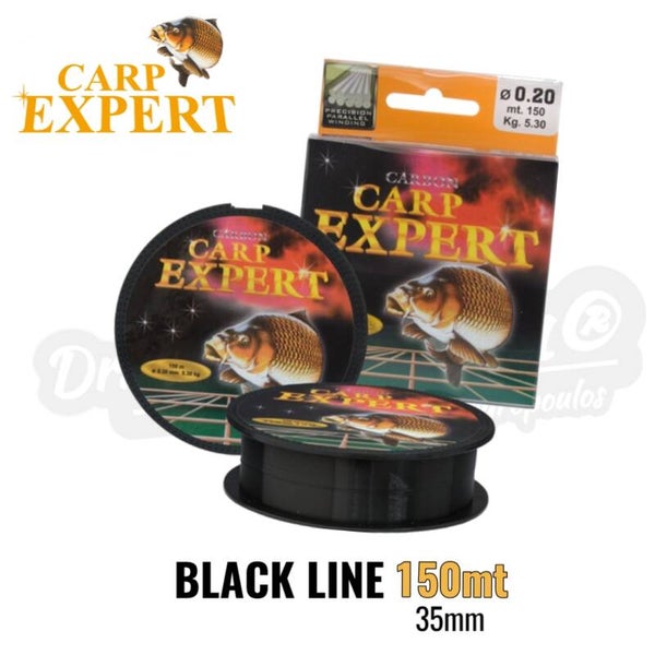 CARP EXPERT BLACK LINE 150MT 35MM