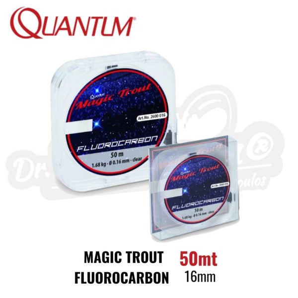 QUANTUM MAGIC TROUT FLUOROCARBON 50MT