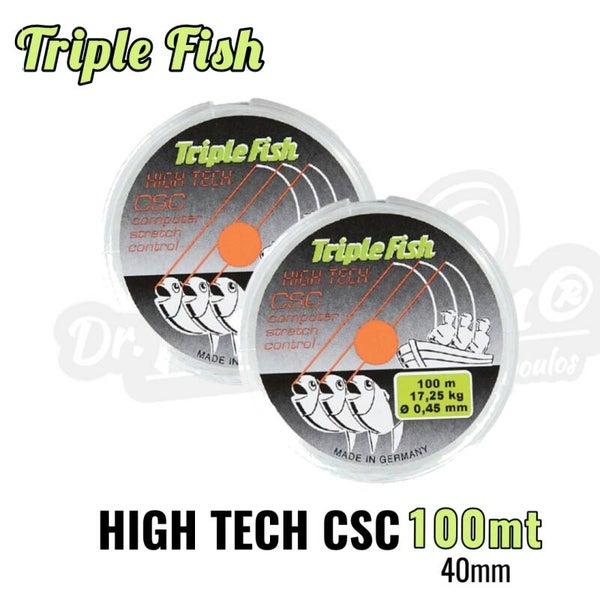 TRIPLE FISH HIGH TECH CSC 100MT 400MM