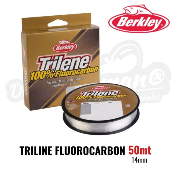 BERKLEY TRILENE FLUOROCARBON 50MT 14MM