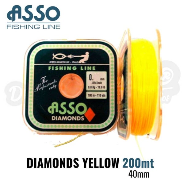 ASSO DIAMONDS YELLOW 200MT 400MM
