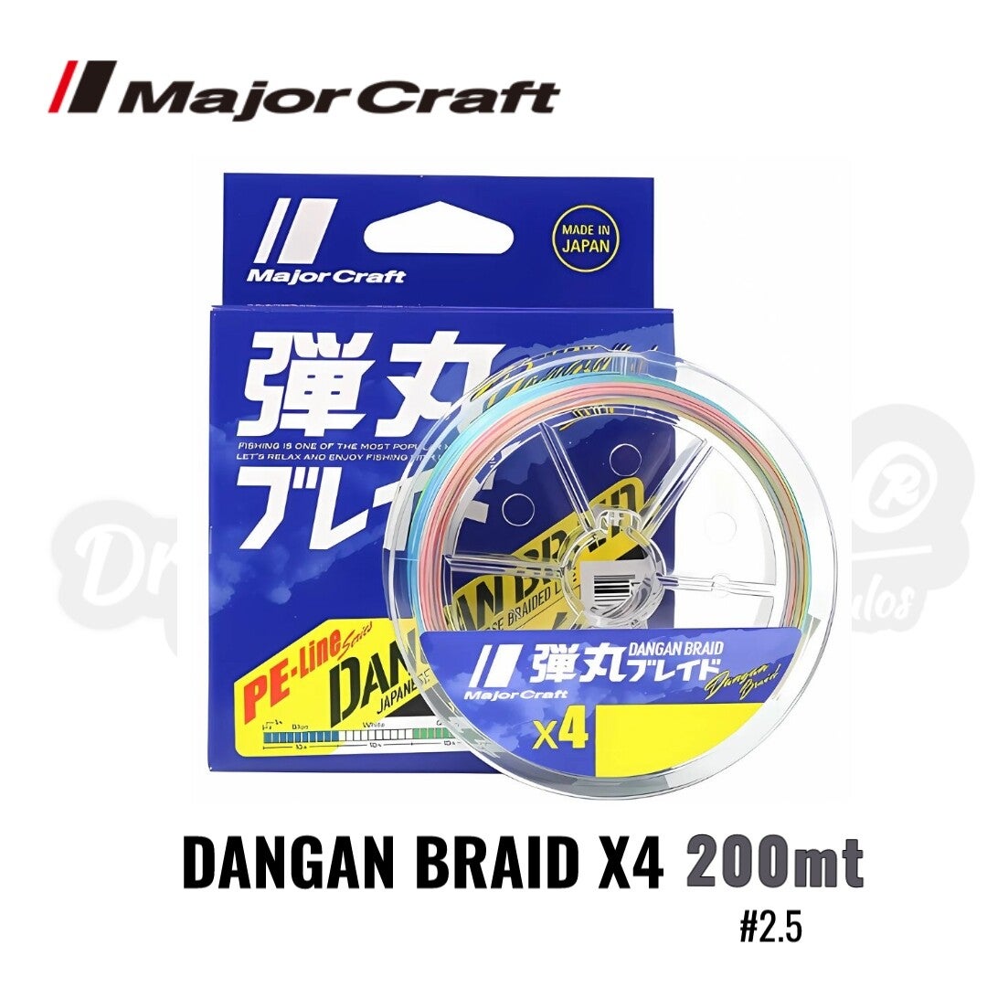 MAJORCRAFT DANGAN BRAID X4 200MT
