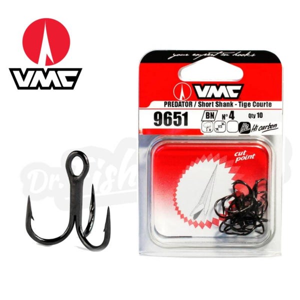 VMC 9651BN TREBLE HOOK ROUND 10PCS