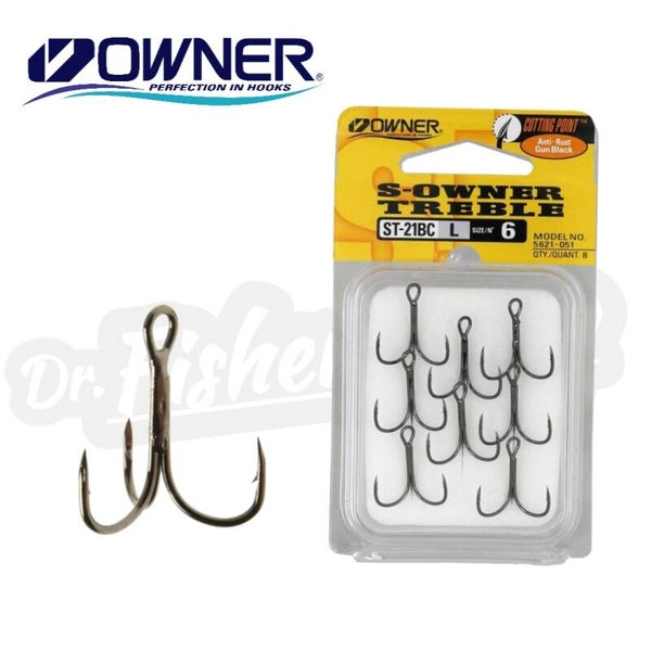 OWNER TREBLE HOOK ST-21BC L NO10