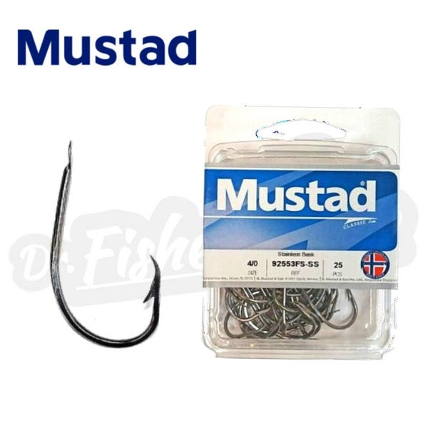 MUSTAD STAINLESS STEEL HOOK 92553FS