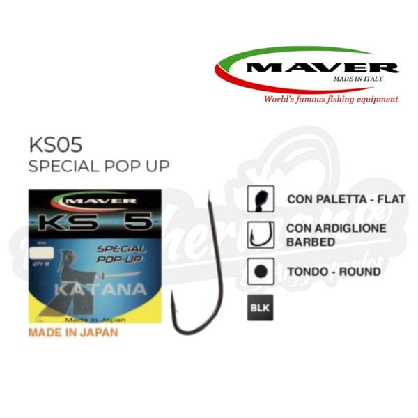 MAVER HOOK KS 5 POP UP 10PCS NO10
