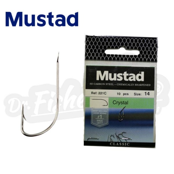 MUSTAD HOOK 221C 10PCS