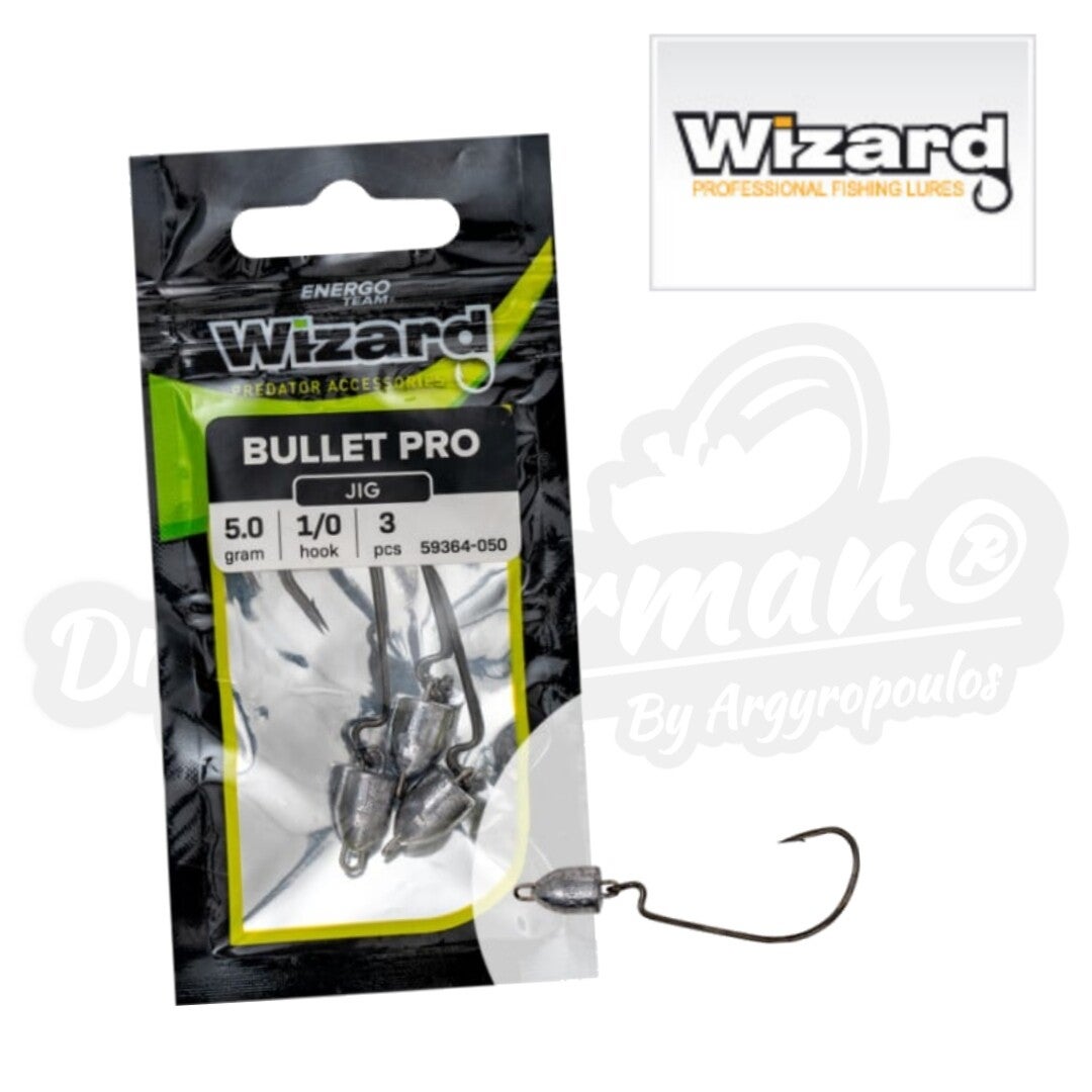 WIZARD BULLET PRO JIGHEAD 59363