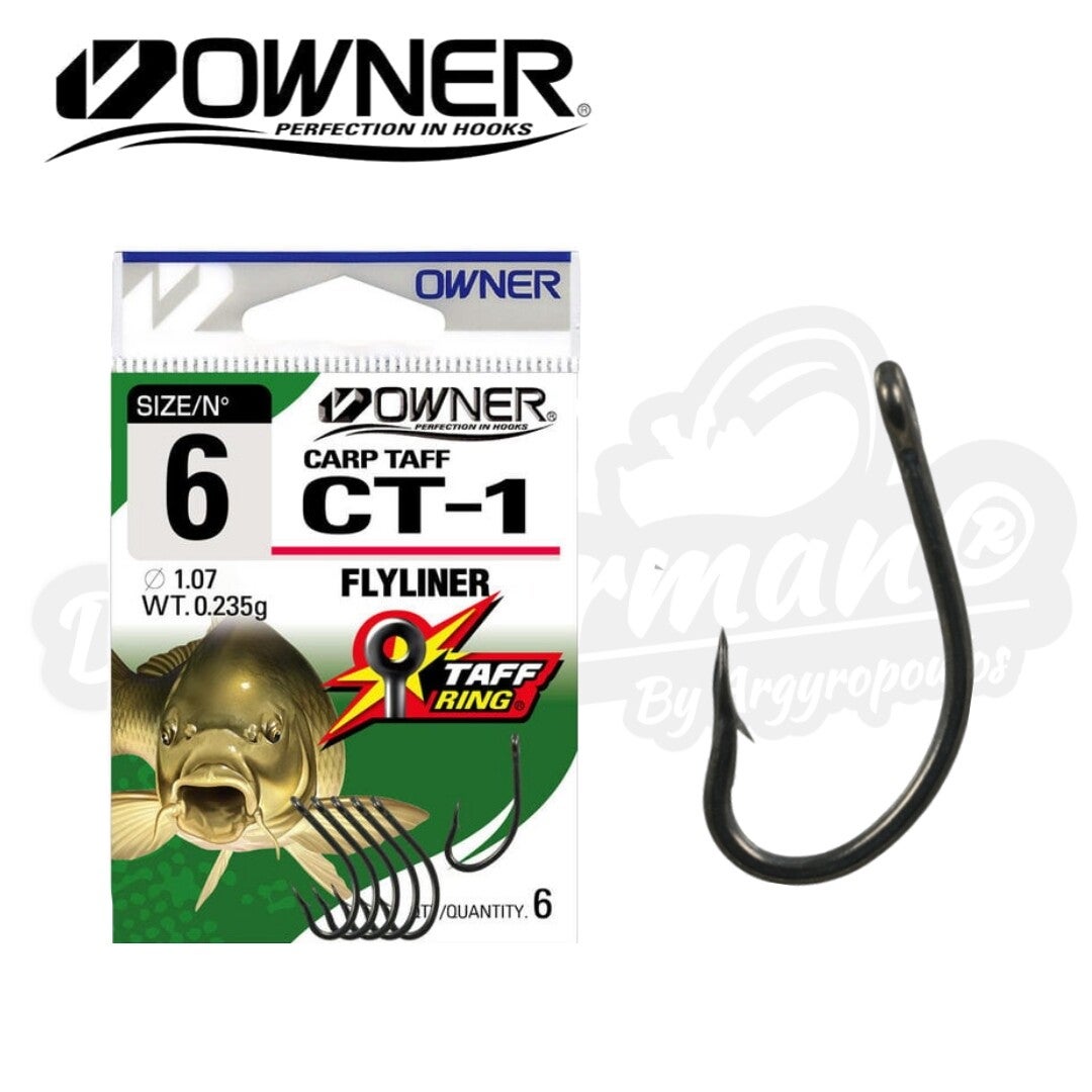 OWNER HOOK CARP CT-1 FLYLINER