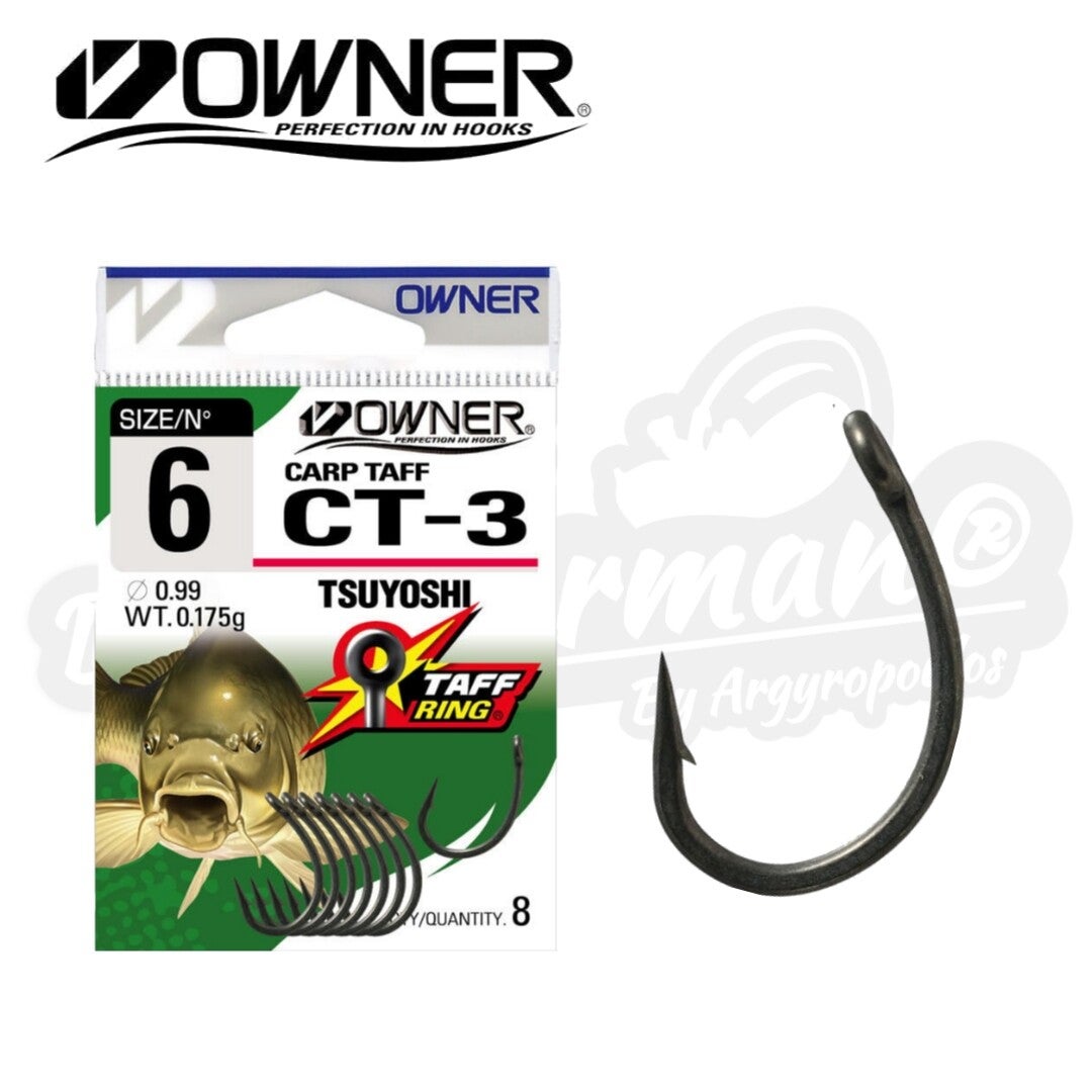 OWNER HOOK CARP CT-3 TSUYOSHI