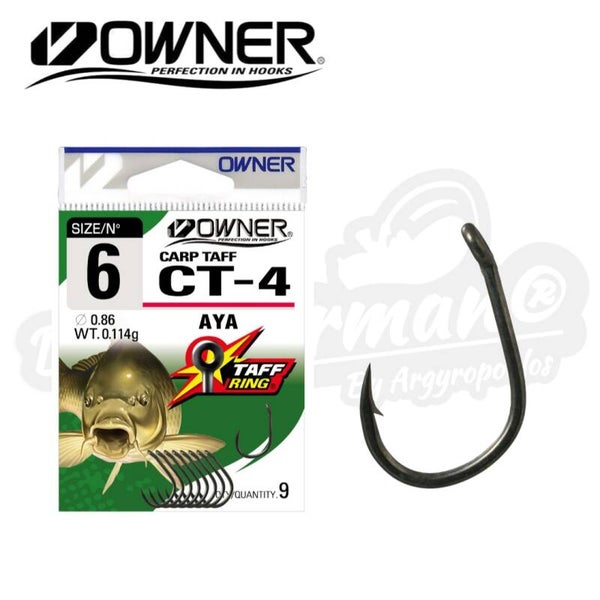 OWNER HOOK CARP CT-4 AYA