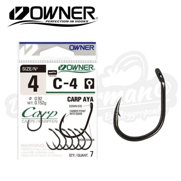 OWNER HOOK CARP C-4 CARP AYA