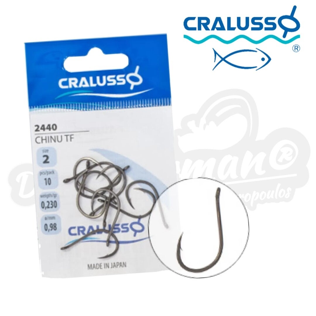 CRALUSSO HOOK CHINU W/RING 2440 PTFE COAT
