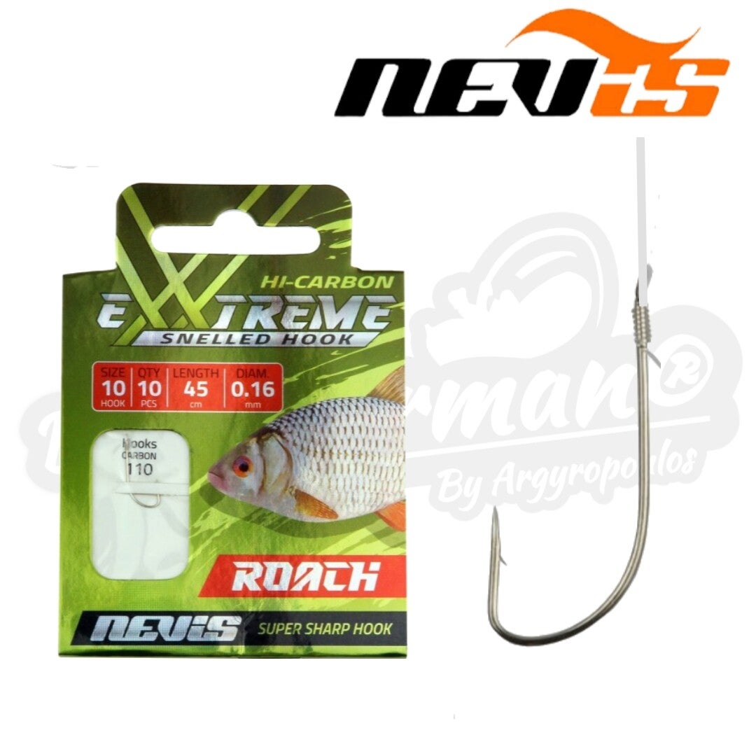NEVIS ROACH SNELLED HOOK