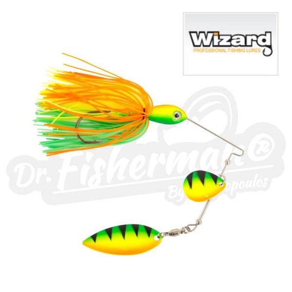WIZARD SPINNER BAIT 87302-110 10GR YELLOW-GREEN