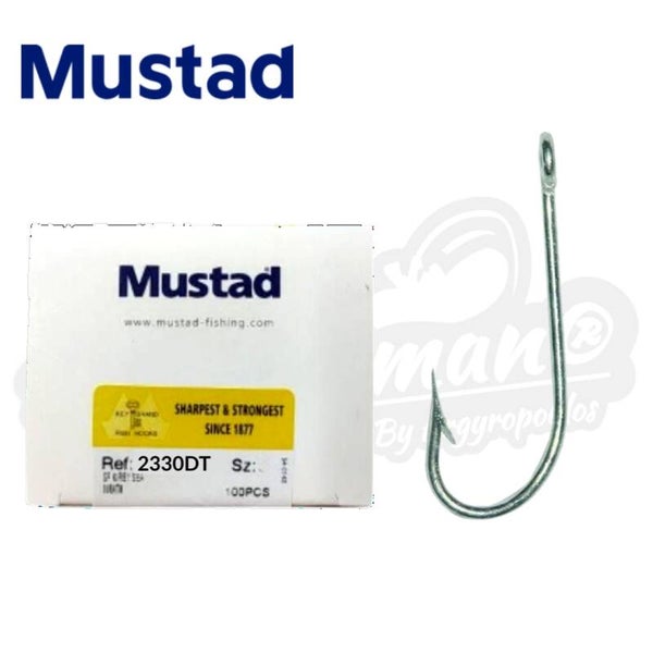 MUSTAD HOOK 2330DT KIRBY SEA NO5