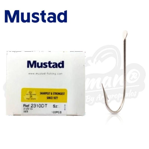 MUSTAD HOOK 2310DT KIRBY SEA NO6
