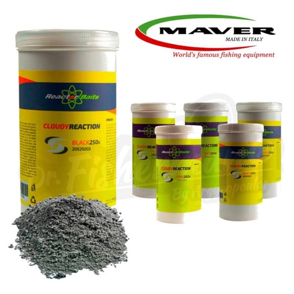 MAVER REACTOR BAITS CLOODY REACTION BLACK 250GR