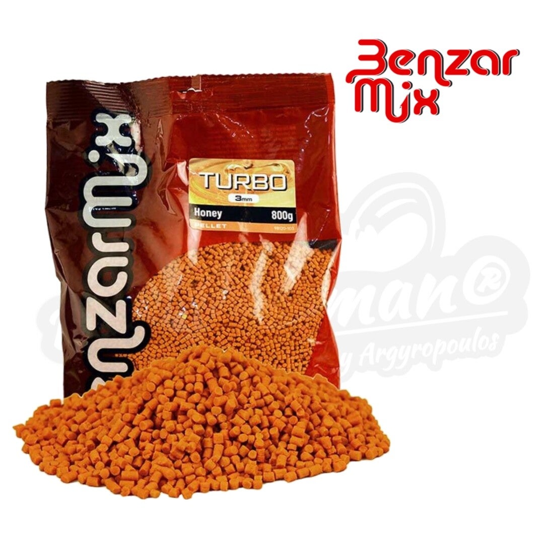 BENZAR MIX TURBO PELLETS 800GR 3MM HONEY