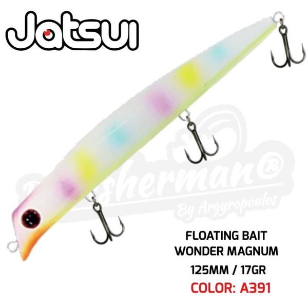 JATSUI SLICKER FLOATING BAIT WONDER MAGNUM 125MM / 17GR F3
