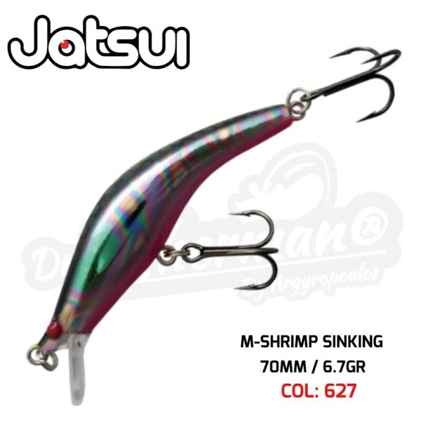 JATSUI M-SHRIMP SINKING 70MM / 6.7GR COL:627