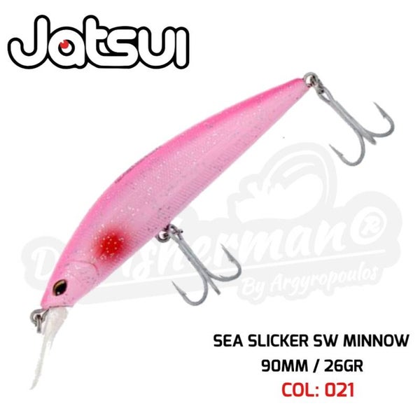 JATSUI SEA SLICKER SW H MINNOW SINKING 26GR / 90MM COL:021