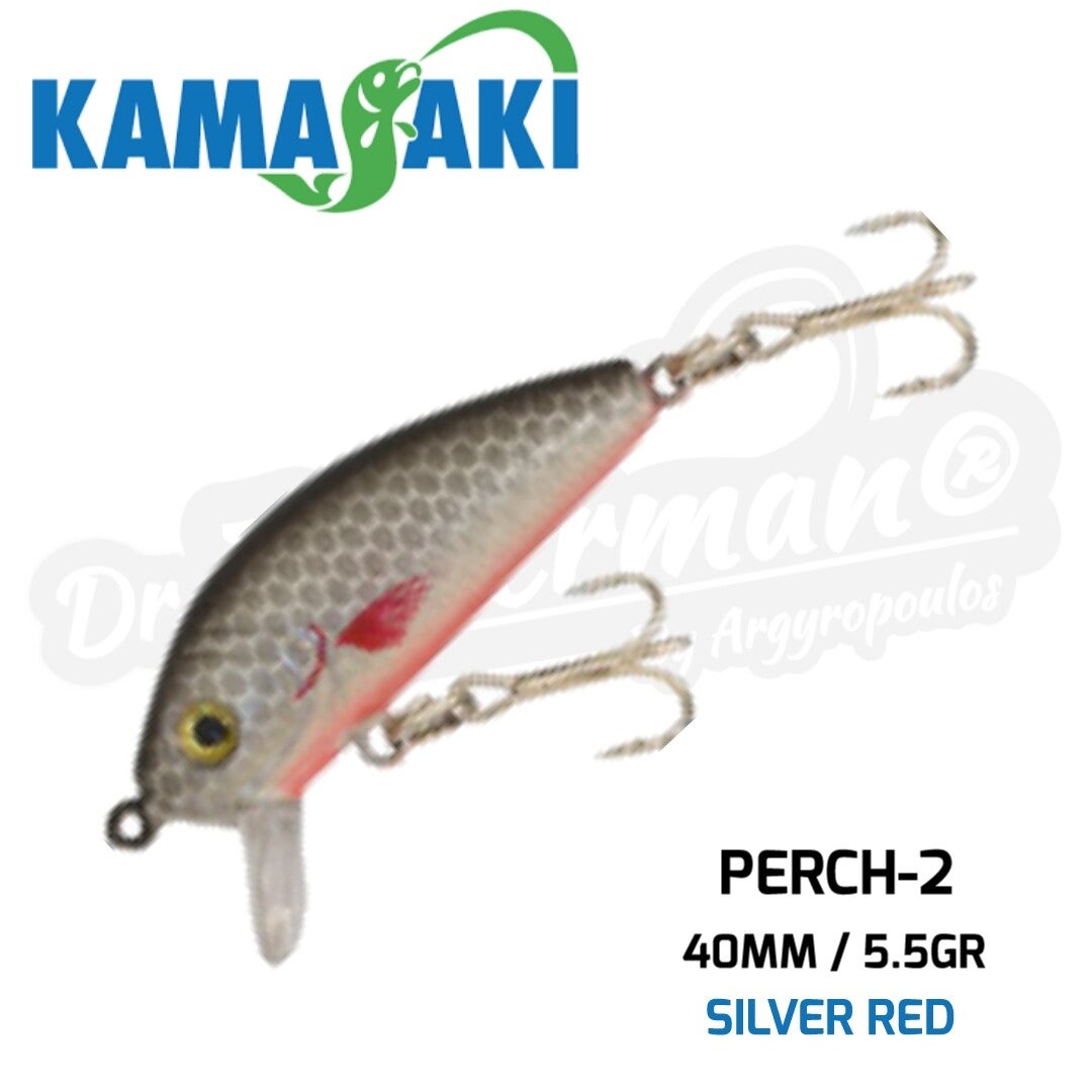KAMASAKI PERCH-2 40MM/5.5GR SILVER RED