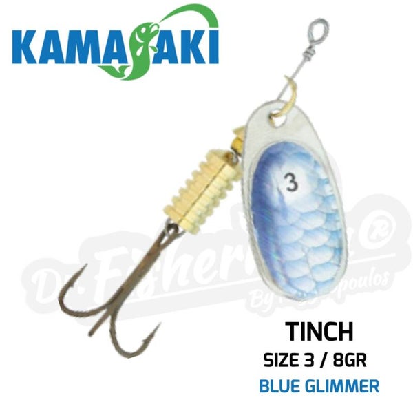 KAMASAKI TINCH BLUE GLIMMER SCALE SIZE 3 / 8GR
