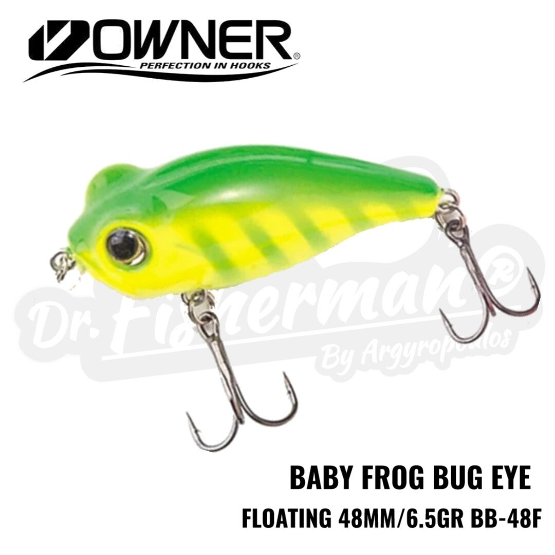 OWNER FROG BUG EYE BAIT BB-48F 48MM / 6.5GR
