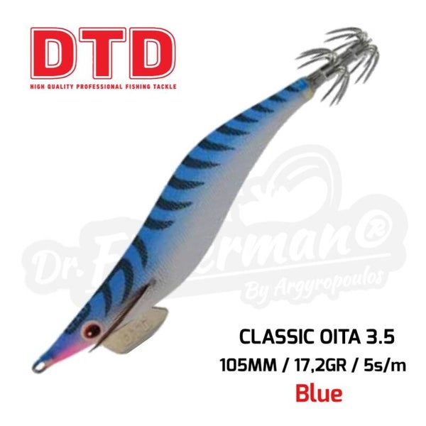 DTD SQUID JIG CLASSIC OITA 3.5 17.2GR BLUE