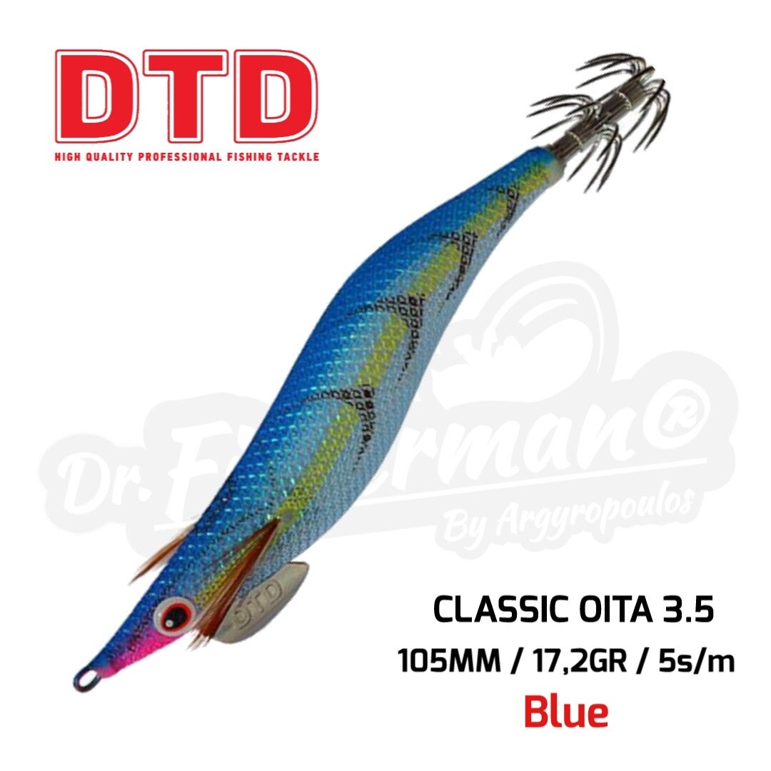 DTD SQUID JIG PREMIUM AURI 3.5 17.2GR BLUE