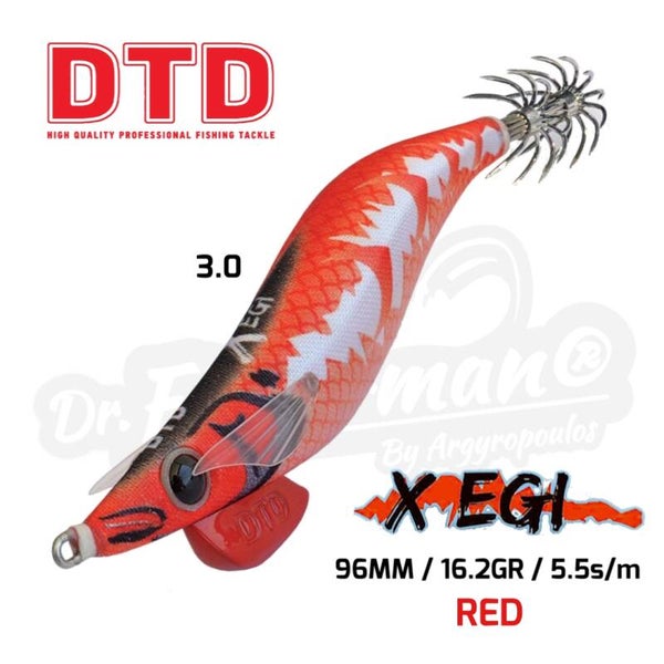 DTD SQUID JIG X-EGI 3.0 16,2GR RED