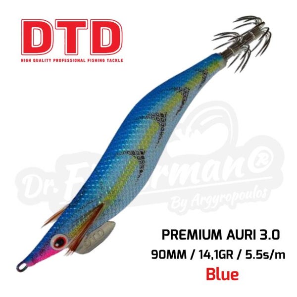 DTD SQUID JIG PREMIUM AURI 3.0 14.1GR BLUE