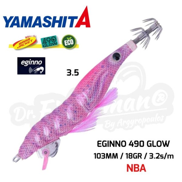 YAMASHITA EGINNO 490 GLOW 3.5 18GR NBA