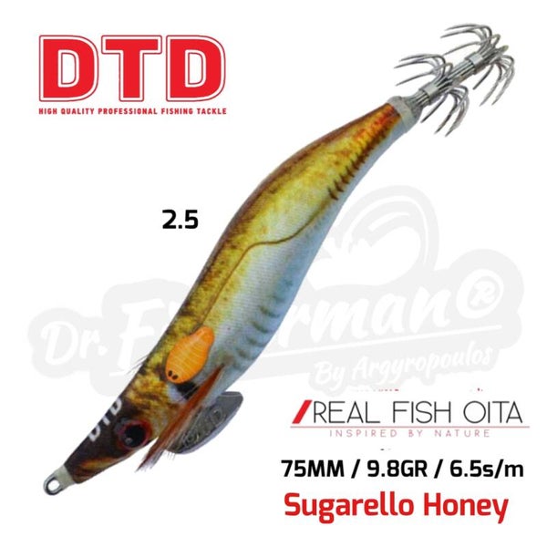 DTD REAL FISH 2.5 SUGARELLO HONEY