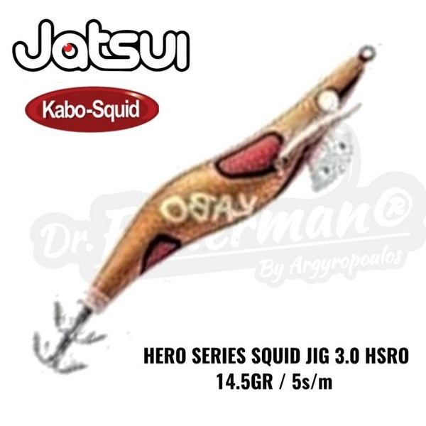 JATSUI KABO HERO SERIES SQUID JIG 3.0 14,5GR HSRO
