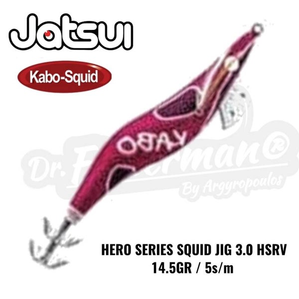 JATSUI KABO HERO SERIES SQUID JIG 3.0 14,5GR HSRV