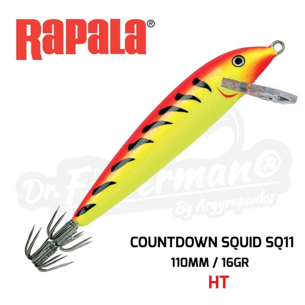 RAPALA COUNTDOWN SQUID TROLLING JIG SQ11 16GR HT
