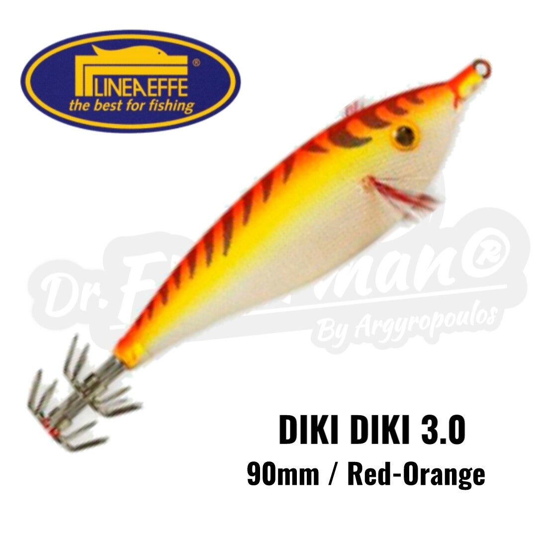 LINEA EFFE DIKI DIKI 3.0 90MM RED-ORANGE