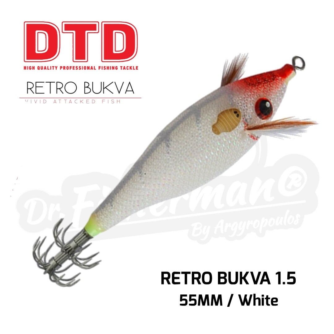 DTD RETRO BUKVA 55MM 1.5 WHITE