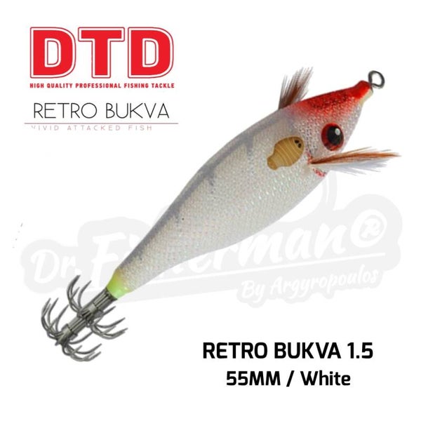 DTD RETRO BUKVA 55MM 1.5 WHITE