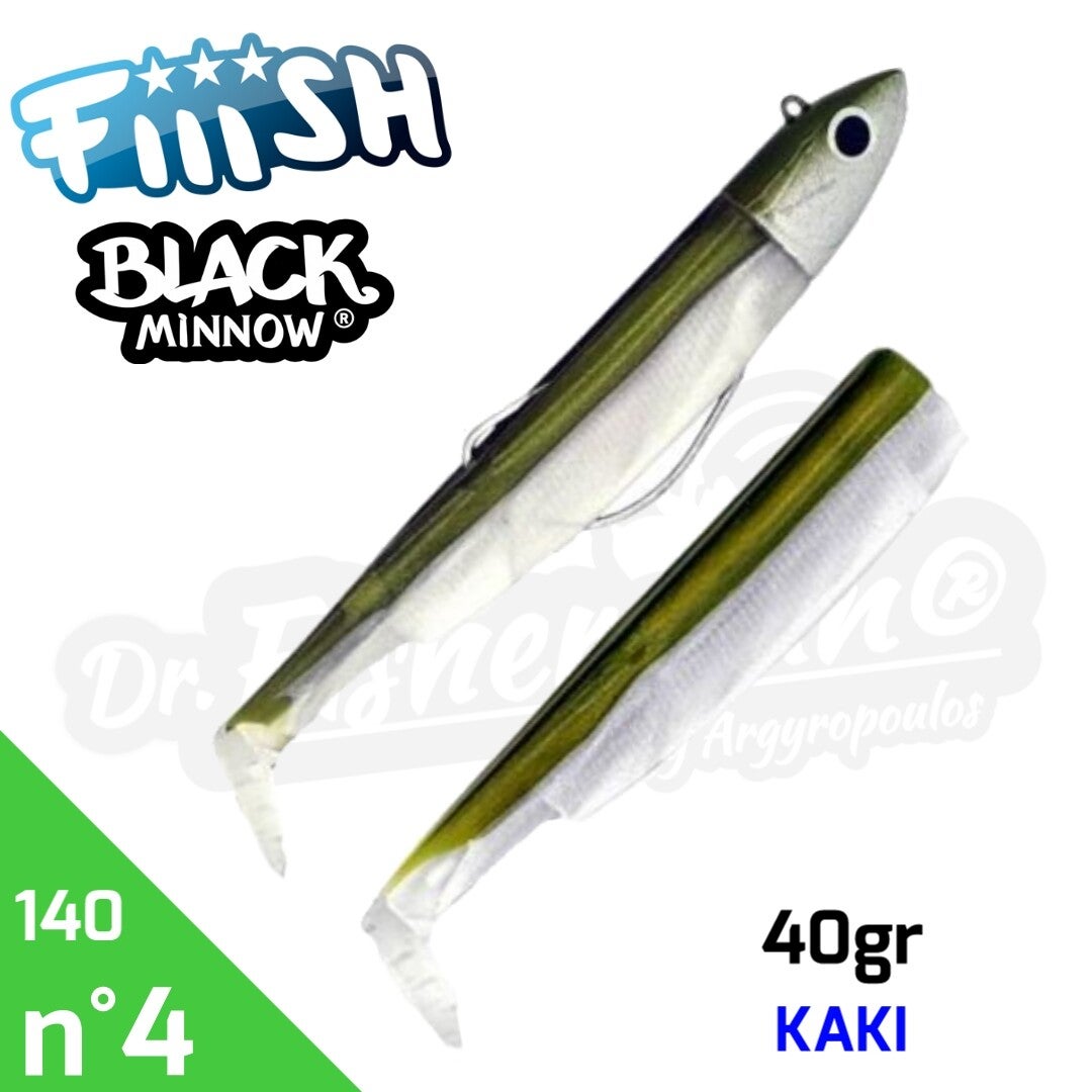 FIIISH BLACK MINNOW 140 40GR KAKI #4