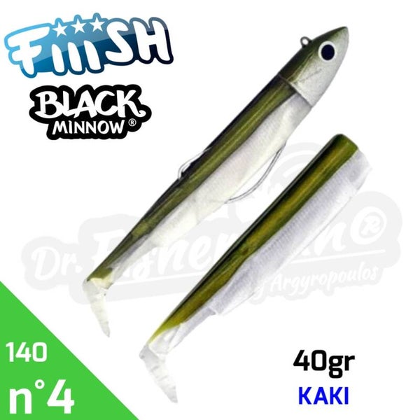 FIIISH BLACK MINNOW 140 40GR KAKI #4