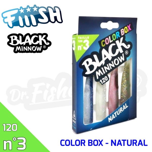 BLACK MINNOW COLOR BOX 120 #3 NATURAL