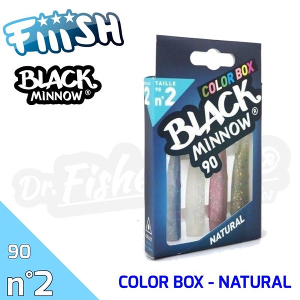 BLACK MINNOW COLOR BOX 90 #2 NATURAL